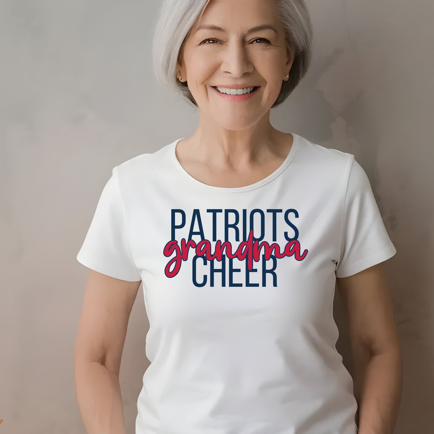 Patriots Cheer Grandma