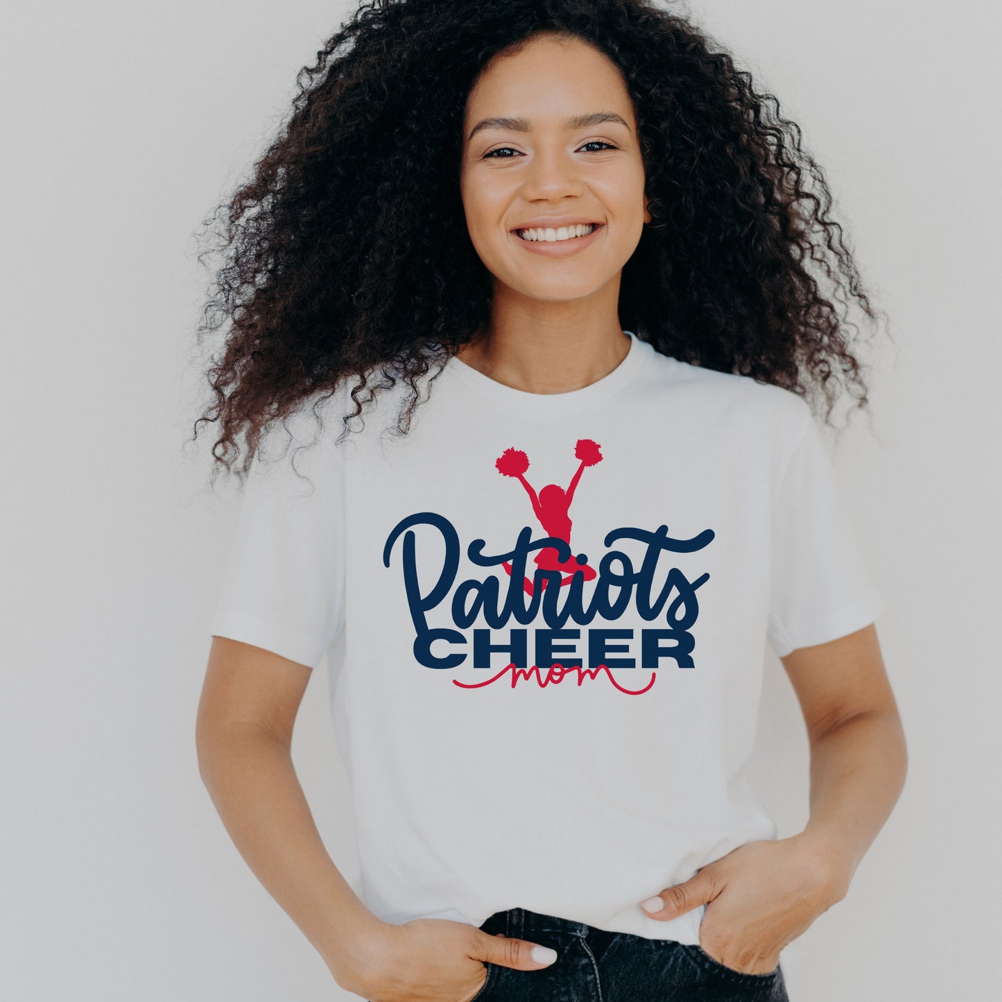 Patriots Cheer Mom