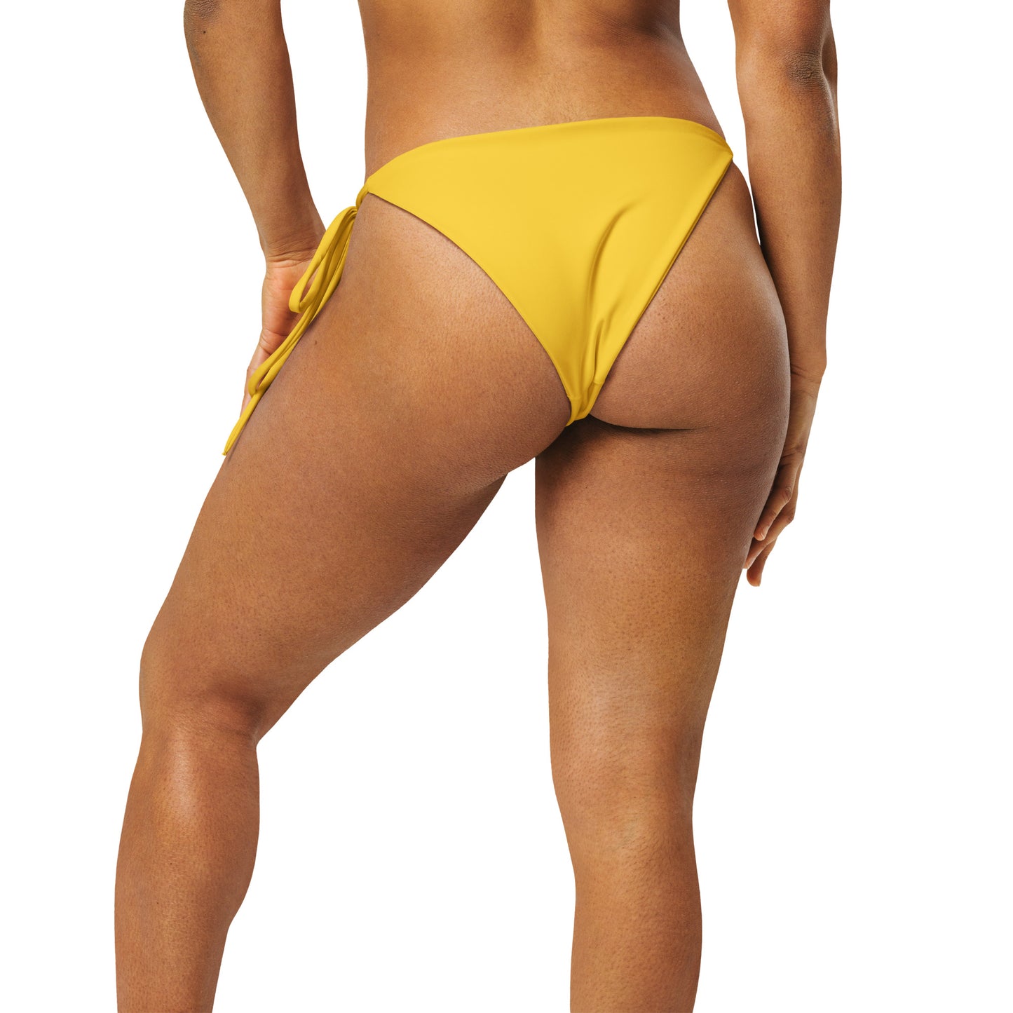 Ladies Yellow String Bikini Bottom