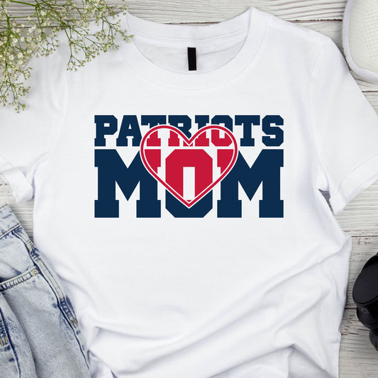 Patriots Mom Heart